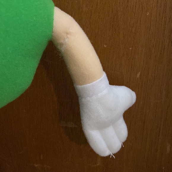 Vintage Y2K Miss Green Lady M&M’s Candies Stuffed Animal Plush Toy Doll 10” - Picture 4 of 5